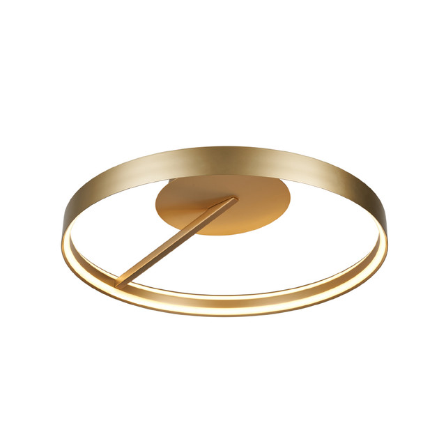 ACA Lighting ROLLIE-CEILING LAMP GOLD ALUMINIUM LED SMD 42W CCT 2100LM IP20 576X145MM — CNC42GCCT