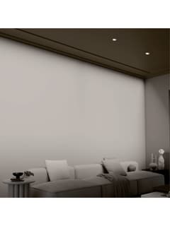 Zambelis S337 RECESSED WALL WASHER SPOT 10W 3000K SANDY WHITE -(DRIVER NOT INCLUDED)