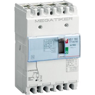 BTicino MS1 160 disconnector 4P with earth leakage protection - In= 160A — T714S160DB