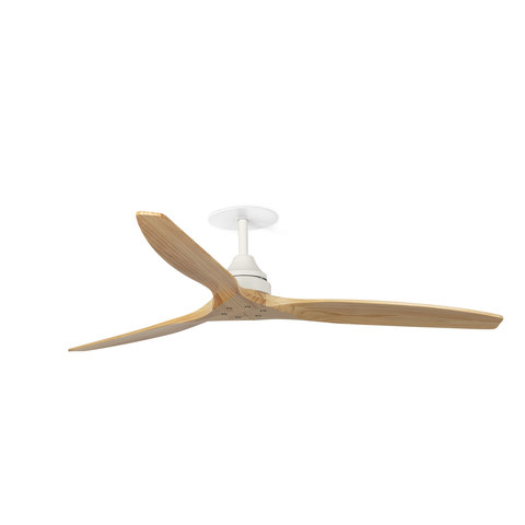 Faro Barcelona ALO RECESSED L White/pine fan — manufacturer representative image