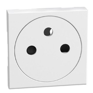 BTicino Cover for French standard socket outlets Y4142AF, Y4142M2AF and Y4142M3AF - white — YW4942AF