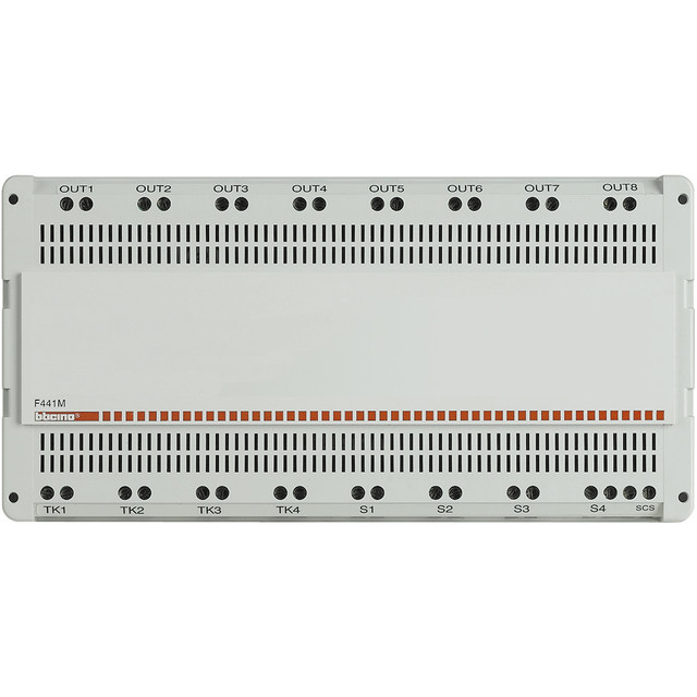 BTicino 10 DIN multi-channel matrix / mixer — F441M