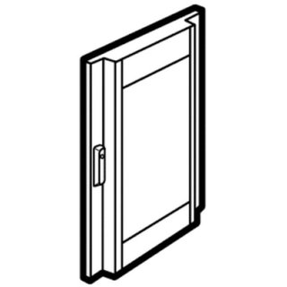 BTicino Curved glass door for cabinets LDX400 and LDX800 600x1400mm — 93850VB
