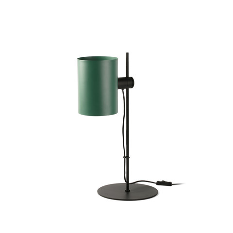 Faro Barcelona GUADALUPE Black/green table lamp — manufacturer representative image