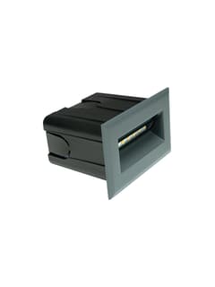 Zambelis E323 OUTDOOR STEP LIGHT LED 3W 3000K ALUMINIUM GRAPHITE