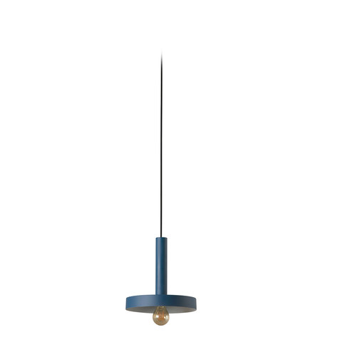 Faro Barcelona WHIZZ White and blue pendant lamp — manufacturer representative image