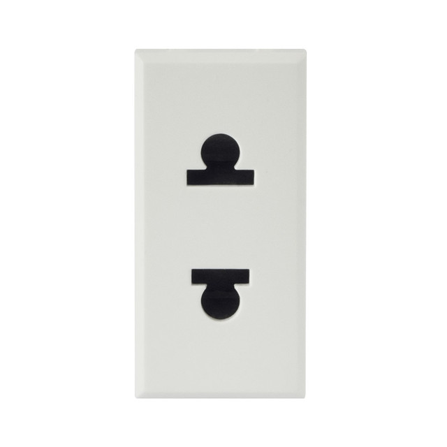 AVE 2P POLAR.EUROAM. SOCKET WHITEK 1M — 446033