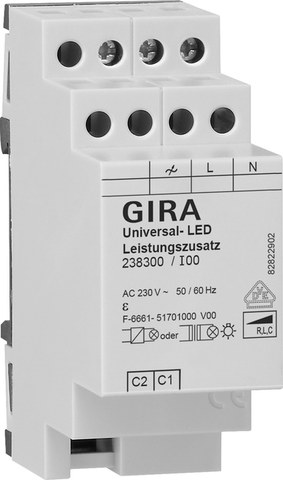 Gira S3000 uni.LED pow.booster DRA Electronics — manufacturer representative image