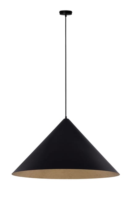 Sigma Pendant lamp VESUVIO M black/gold 3xE27 41038
