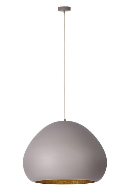 Sigma Pendant lamp LAVA taupe/gold 41080