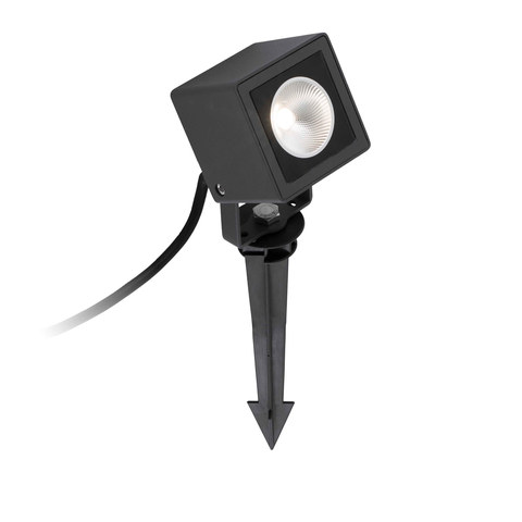 Faro Barcelona SOBEK Black spotlight with spike — manufacturer representative image