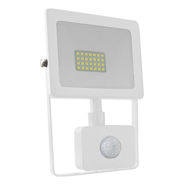 ACA Lighting P/O WHITE SENSOR LED SMD FLOOD LUMINAIRE IP66 20W 3000K 1600Lm 230V RA80 — Q2030WS — manufacturer representative image