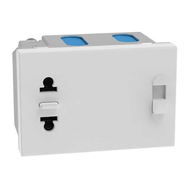 BTicino Shaver socket with insulation transformer - Antibacterial range" — JW4177AB