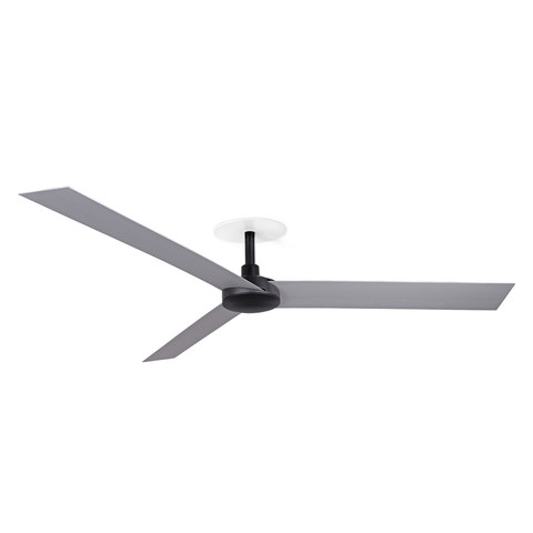 Faro Barcelona CRUISER RECESSED XL Black/aluminium fan — manufacturer representative image