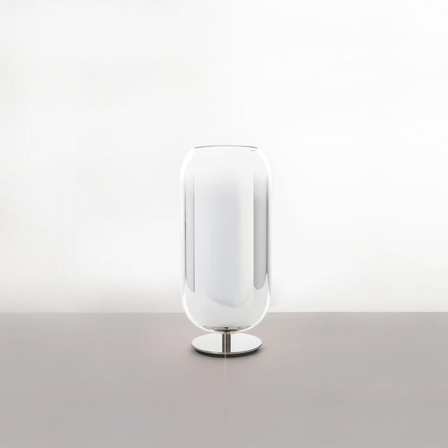Artemide Gople Mini Table - Silver — 1409010A