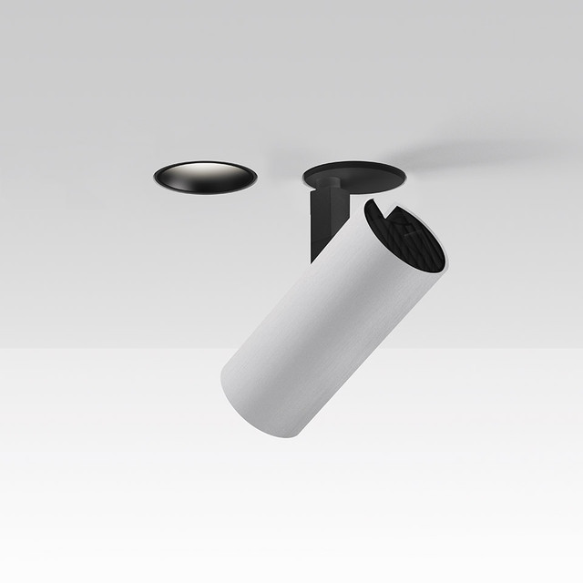 Artemide Vector Recessed 55 - 17° 2700K Brushed silver — AP53115 — manufacturer representative image