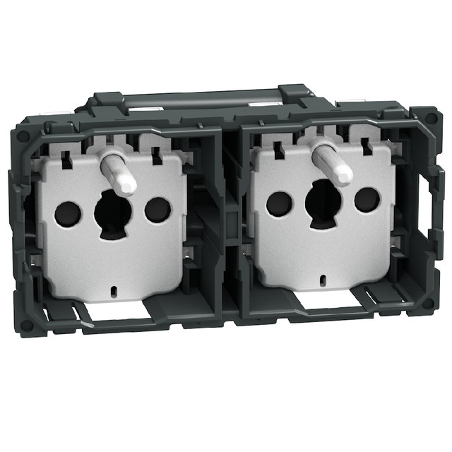 BTicino French standard socket 2 P+E 16 A 250 V - 4 modules — Y4142M2AF