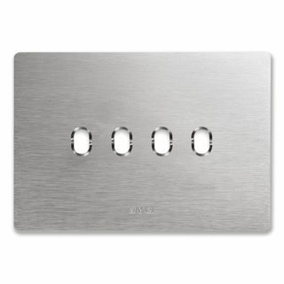 AVE NAT.ALUM.NEW STYLE PLATE 4C RECT.BO — 44PAN04ALS