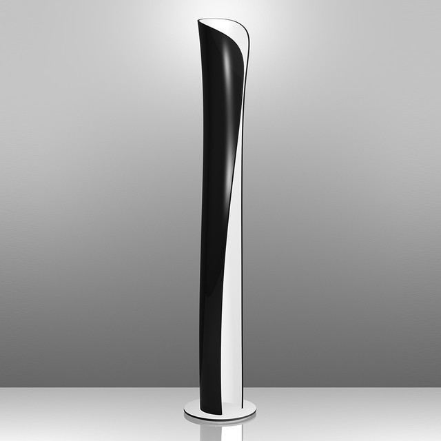 Artemide Cadmo Floor - LED - Black/White 3000K — 1361010A — manufacturer representative image