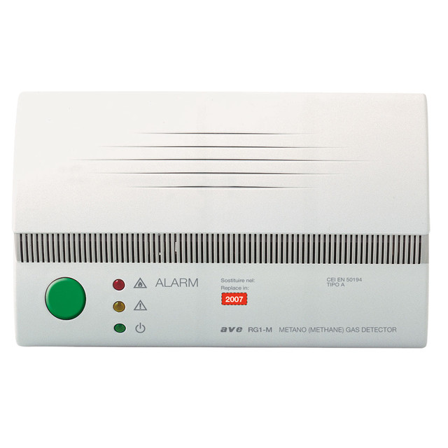 AVE Wall mounted methane gas detector. Technical data see RG1-G — RG1-M