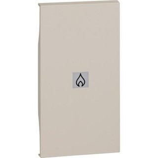 BTicino Lightable cover with heating symbol — KM01M2PN