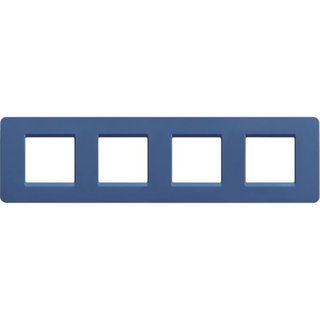 BTicino Matix - plate 2+2+2+2 horizontal Periwinkle — AM4802/4AR