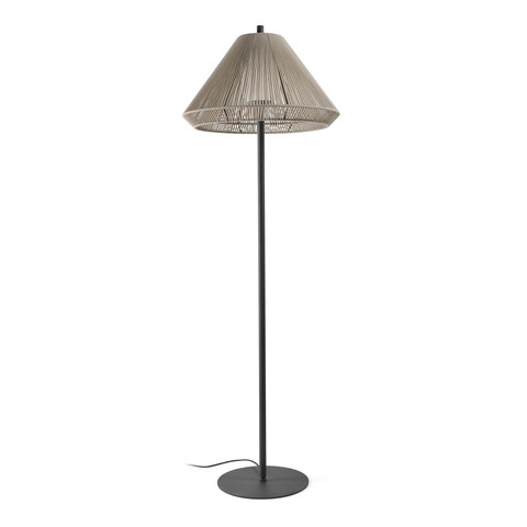 Faro Barcelona SAIGON OUT 1950 C70 Grey/beige floor lamp — manufacturer representative image