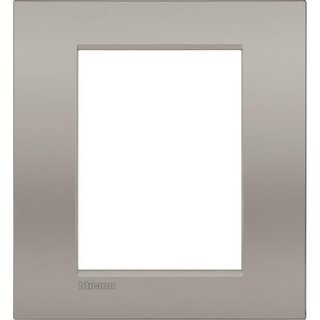 BTicino Cover plate AIR 3+3 modules - sand — LNC4826SB