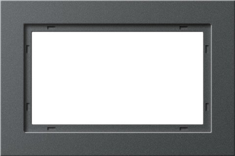 Gira E2 cover frame anthracite anthracite — 100123