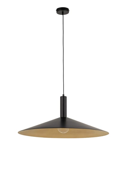 Sigma Pendant lamp CAPRI M black/gold 41011