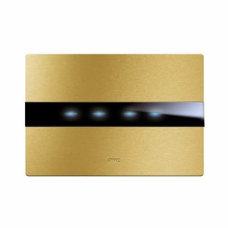 AVE FR.PLATE TOUCH ALUMINUM GOLD 4COM — 44PATC4ORO