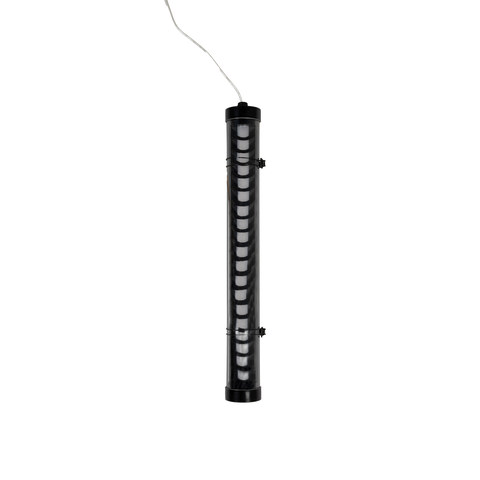 Faro Barcelona SCUBA LOUVER 600 Black wall lamp 20W — manufacturer representative image