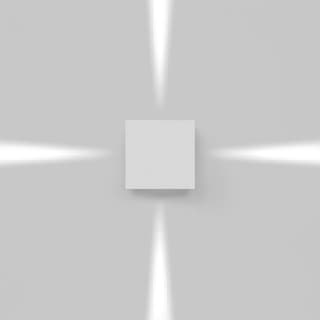 Artemide Effetto 14 Square 4 narrow beams Grey/white — T42004NW00