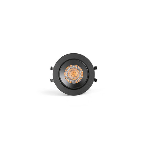 Faro Barcelona KIVI Black adjustable recessed 7W 2700K 36° IP44 — manufacturer representative image