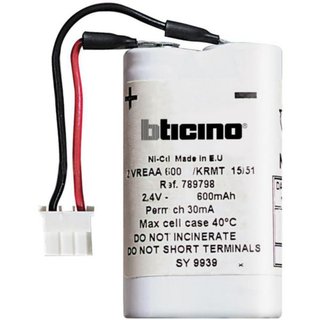 BTicino Replacement battery for emergency lamp — L4784/1