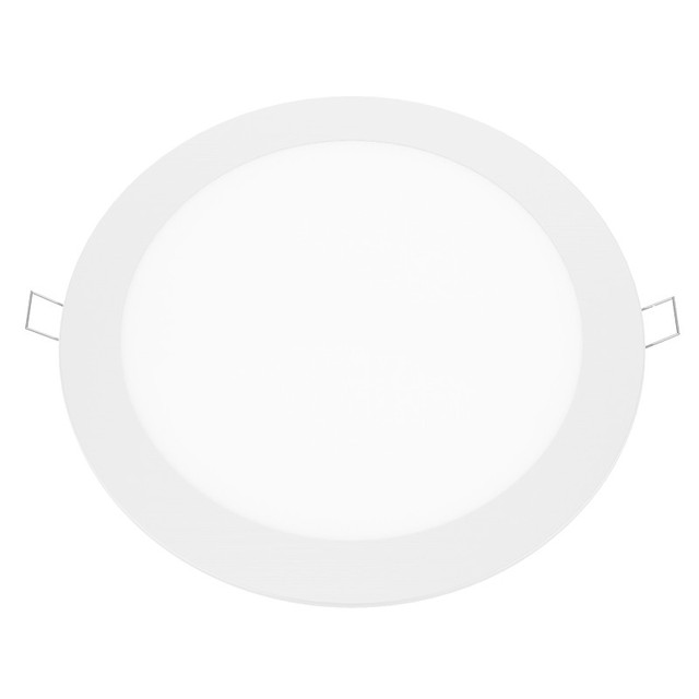 ACA Lighting LED SLIM PANEL WHITE ROUND REC. 18W 4000K 1800Lm Φ220mm 230V AC Ra80 — PENU1840RW — manufacturer representative image