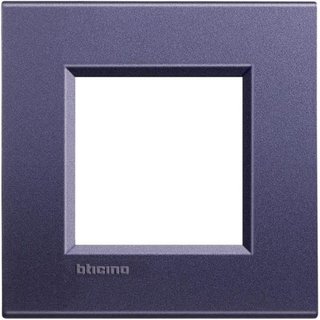 BTicino Square cover plate 2 modules - club — LNA4802CB