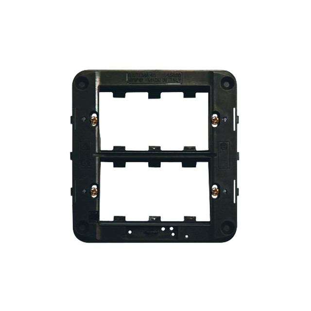 AVE 3+3 gang frame for BL02P boxes — 45B66