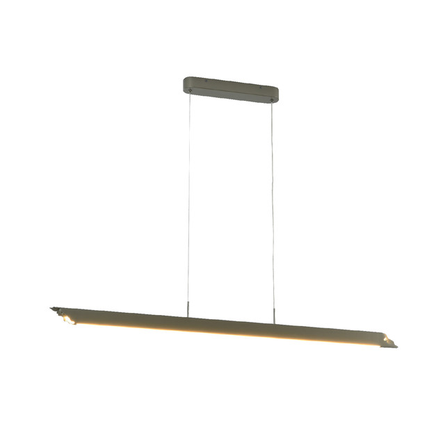 ACA Lighting RUNO- PENDANT LIGHT BRUSH SILVER ALUMINUM+ SILICONE LED 20W CCT 2800K-3200K-4000K 900LM IP20 — KY011EC92