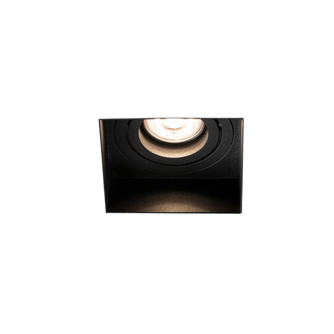 Faro Barcelona HYDE SQ Black adjustable square recessed lamp without frame — manufacturer representative image