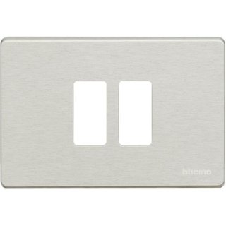 BTicino Cover plate 2 modules — 500/23/X