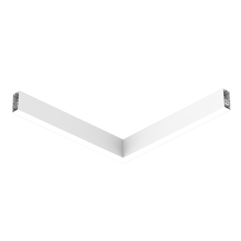 Flos In-Finity 35 Recessed No Trim Flat Corner 3000K Micro-Prismatic Diffuser Dali — manufacturer representative image