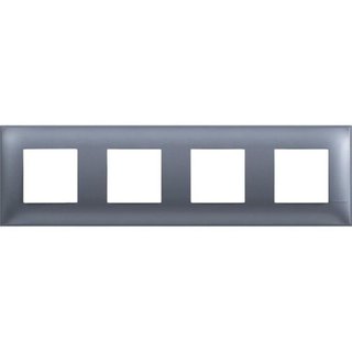 BTicino Cover plate - 2+2+2+2 horizontal/vertical installation modules — R4802M4LM