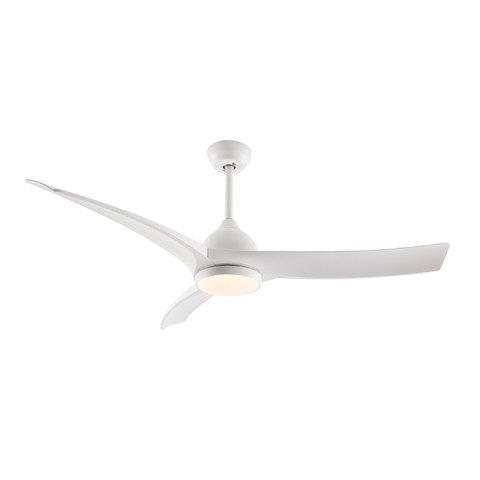 ACA Lighting CEILING FAN DIM WHITE WITH 3 BLADES ABS REMOTE CONTROL & TIMER LED 24W 2400L DC 45W 1320mm — manufacturer representative image