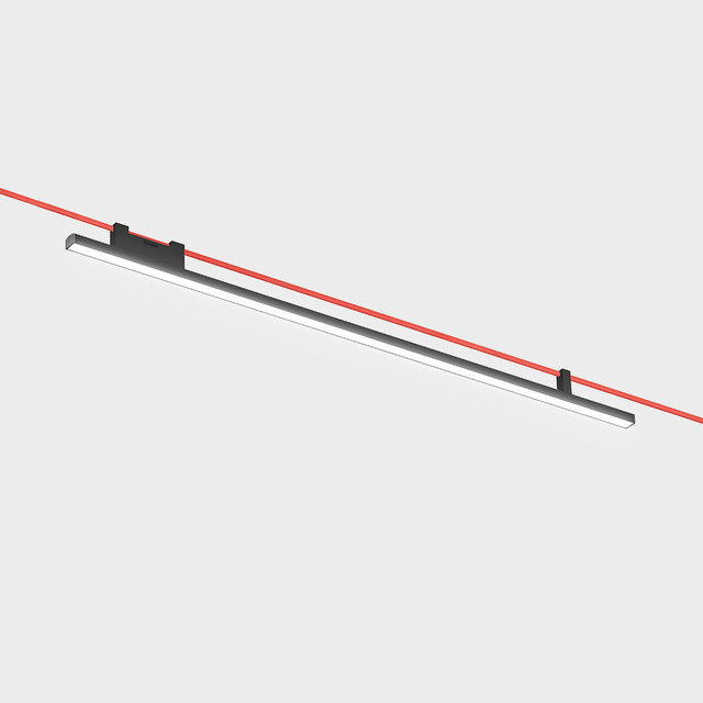 Artemide Diffused Linear Module - 1200mm - 2700K - Black - APP Compatible — FW10004APP — manufacturer representative image