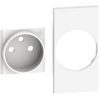 BTicino Cover + traditional top for French-Belgium standard socket — KW55