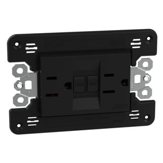 BTicino American standard socket outlets 2 P+E 15 A 127 VA GFCI — JB4188GFG6