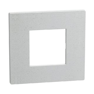 BTicino Light Now - Cover plate 2 modules - white mica — YA4802WM