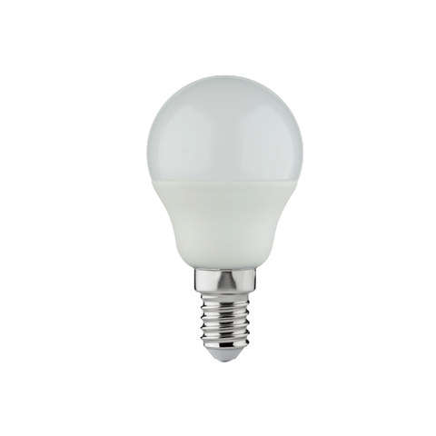 ACA Lighting LED SMD G45 6,5W 3000K 150° 198-250V AC 806LM RA80 1xE14 2YEARS OPAL 45x82mm — manufacturer representative image