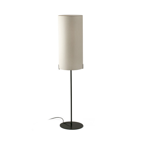 Faro Barcelona NILA Black and off white floor lamp — manufacturer representative image